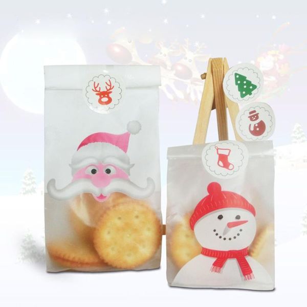christmas decorations 50pcs plastic bag cookie santa claus& snowman diy gift packaging bags candies package kc12531
christmas decorations 50pcs plastic bag cookie santa claus& snowman diy gift packaging bags candies package kc12531