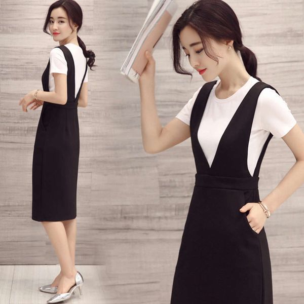 fattening plus size summer dress women's fat mm style suit show thin two piece set with strap skirt sister, Black;gray
fattening plus size summer dress women's fat mm style suit show thin two piece set with strap skirt sister, Black;gray