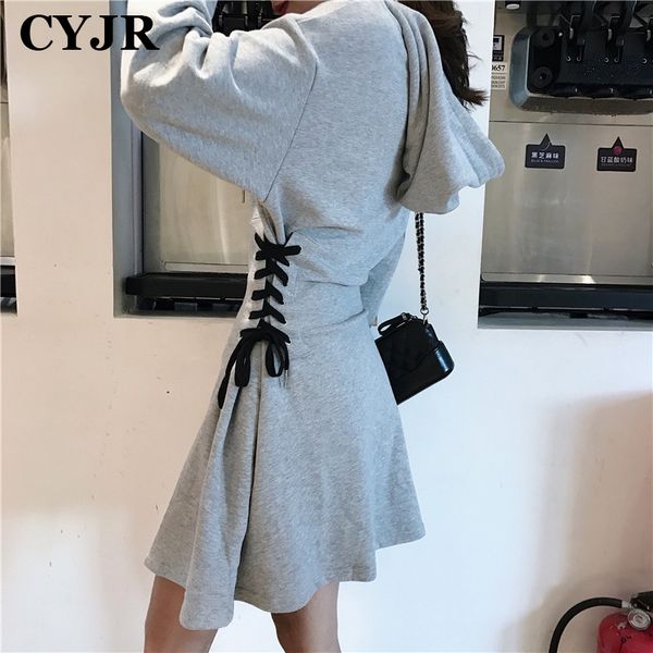 spring 2021 dressed in the hood of women lace up to skinny gothic black dress female short harajuku streetwear dresses cgkj, Black;gray
spring 2021 dressed in the hood of women lace up to skinny gothic black dress female short harajuku streetwear dresses cgkj, Black;gray