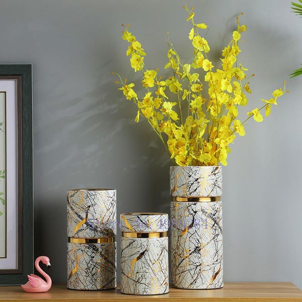 vases creativity ceramics vase golden flower arrangement accessories home decoration for wedding decorations
vases creativity ceramics vase golden flower arrangement accessories home decoration for wedding decorations