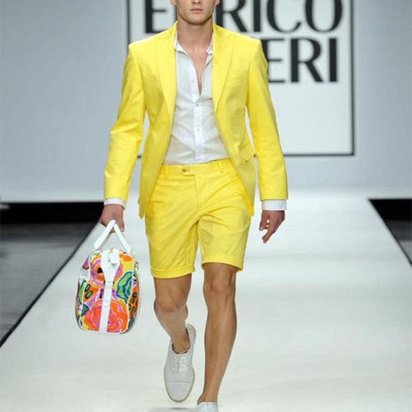 men's suits & blazers yellow jacket short pant man suit business wedding tuxedos custom made slim fit men set tailored 2pcs, White;black
men's suits & blazers yellow jacket short pant man suit business wedding tuxedos custom made slim fit men set tailored 2pcs, White;black