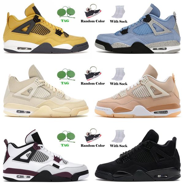 fashion 2021 basketball shoes 4 4s iv jumpman university blue sail black cat bred white cement off mens womens trainers shimmer, White;red
fashion 2021 basketball shoes 4 4s iv jumpman university blue sail black cat bred white cement off mens womens trainers shimmer, White;red