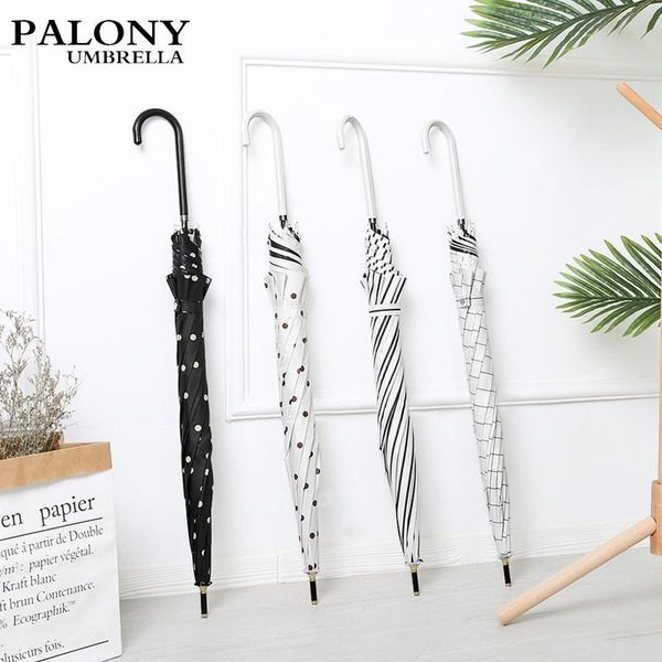 umbrellas long handle stripe umbrella 8k windproof dot black coating rain plaid women and men 9 colors
umbrellas long handle stripe umbrella 8k windproof dot black coating rain plaid women and men 9 colors