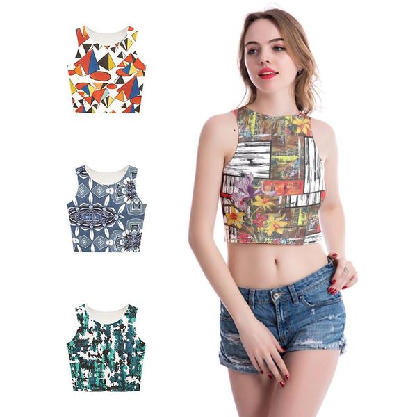 women's tanks & camis fashion print high waist tank for women streetwear sleeveless vest cropped feminino casual slim flower p, White
women's tanks & camis fashion print high waist tank for women streetwear sleeveless vest cropped feminino casual slim flower p, White