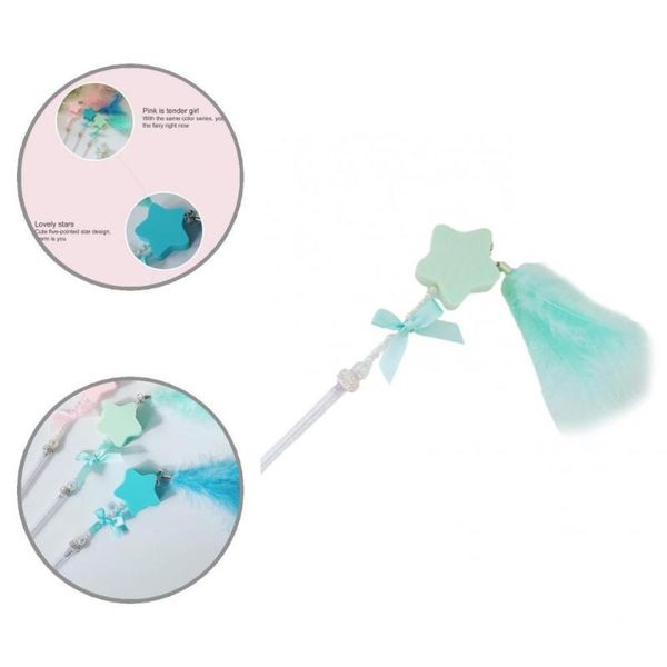 cat toys plastic fashion indoor kitten play feather toy intelligence teaser wand interactive for gifts
cat toys plastic fashion indoor kitten play feather toy intelligence teaser wand interactive for gifts