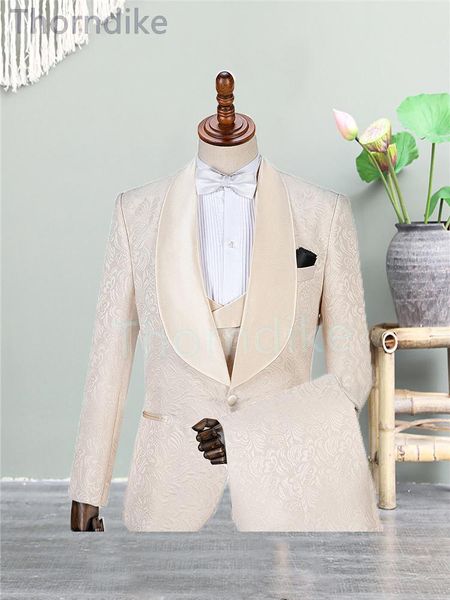 men's suits & blazers thorndike the latest beige butterfly tuxedo, lapel, suit, wedding groom, man 3-piece suit, White;black
men's suits & blazers thorndike the latest beige butterfly tuxedo, lapel, suit, wedding groom, man 3-piece suit, White;black