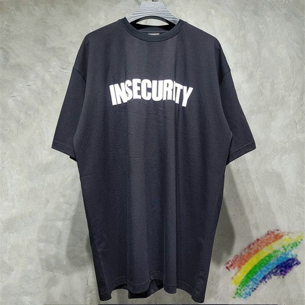 2021 new foaming printing insecurity t shirt men women 1:1 high-quality oversize t-shirts embroidered vtm vetements tees kx7l, White;black
2021 new foaming printing insecurity t shirt men women 1:1 high-quality oversize t-shirts embroidered vtm vetements tees kx7l, White;black