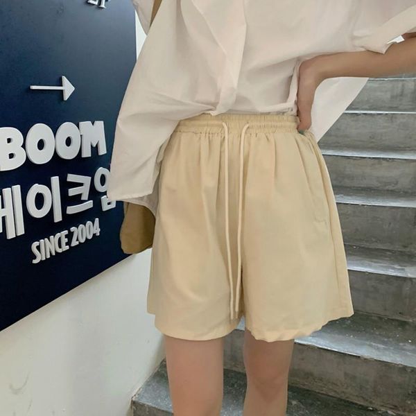 women's shorts hzirip summer korean casual fashion lazy style all-match elastic high waist ladies 2021 solid color loose wide-leg sport, White;black
women's shorts hzirip summer korean casual fashion lazy style all-match elastic high waist ladies 2021 solid color loose wide-leg sport, White;black