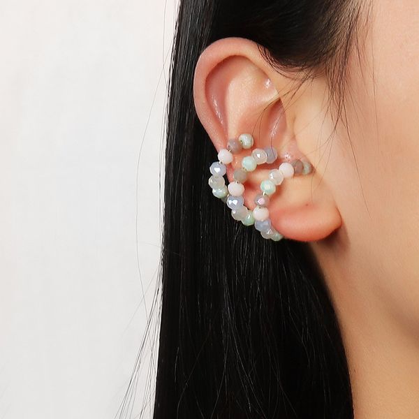 jewelry minority no hole fresh temperament handmade color beaded three layer ear bone clip female, Silver
jewelry minority no hole fresh temperament handmade color beaded three layer ear bone clip female, Silver