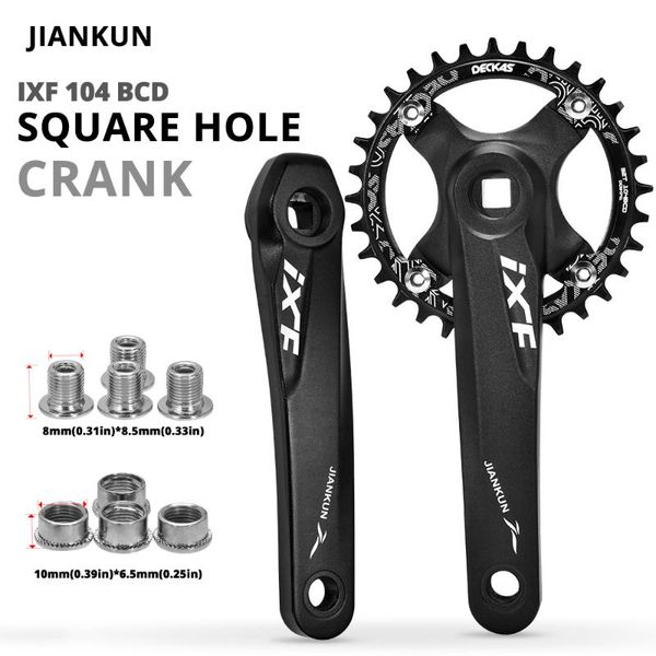 bike heels & chainwheels bicycle chainring ixf 170mm crank arm mtb square hole sprocket 104bcd for 32t 34t 36t 38t deckas round
bike heels & chainwheels bicycle chainring ixf 170mm crank arm mtb square hole sprocket 104bcd for 32t 34t 36t 38t deckas round