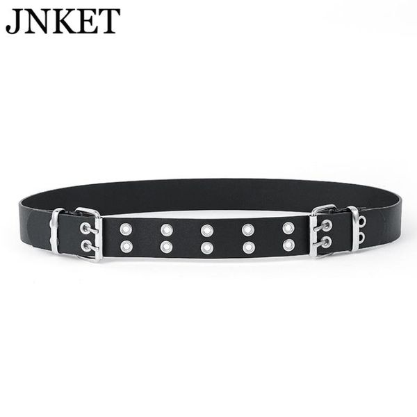 belts jnket punk women's double headed belt fashion pin buckle jeans ladies casual cinturon, Black;brown
belts jnket punk women's double headed belt fashion pin buckle jeans ladies casual cinturon, Black;brown