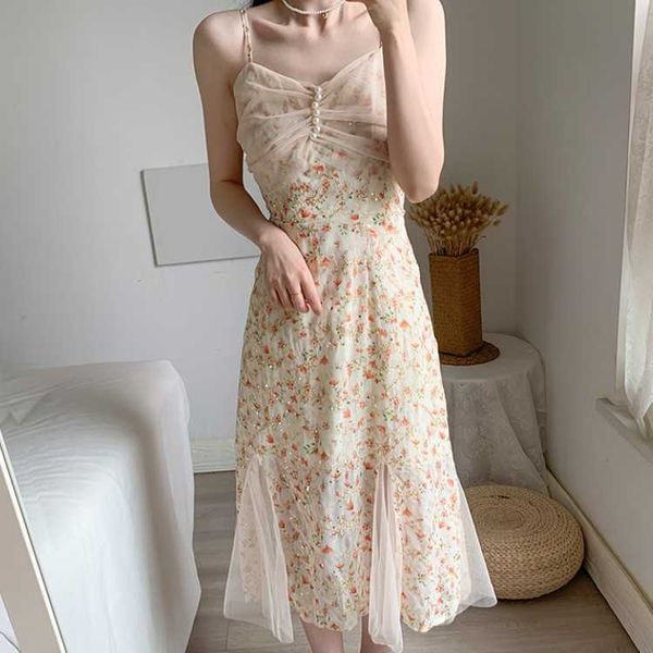 summer elegant midi dress vintage women suspender boho beach floral female party 210526, Black;gray
summer elegant midi dress vintage women suspender boho beach floral female party 210526, Black;gray