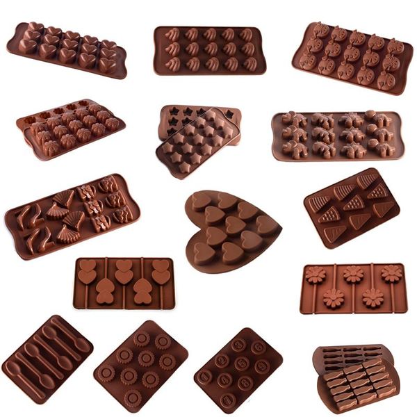 baking moulds 3d silicone chocolate mold 16 shapes non-stick candy pudding cake flower letter shape tools
baking moulds 3d silicone chocolate mold 16 shapes non-stick candy pudding cake flower letter shape tools