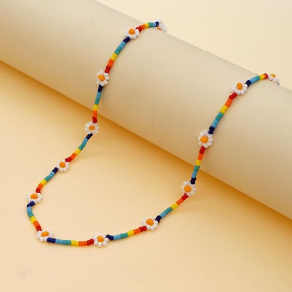 chokers go2boho daisy flower necklace choker for women boho summer rainbow jewelry collares fashion miyuki beaded necklaces mujer, Golden;silver
chokers go2boho daisy flower necklace choker for women boho summer rainbow jewelry collares fashion miyuki beaded necklaces mujer, Golden;silver