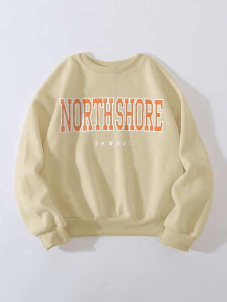 letter graphic drop shoulder pullover z8qc#, White;black
letter graphic drop shoulder pullover z8qc#, White;black