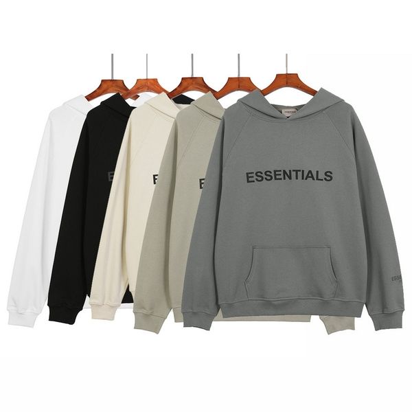 fog double thread essentials three dimensional pressed rubber letter terry and hooded sweater, Black
fog double thread essentials three dimensional pressed rubber letter terry and hooded sweater, Black