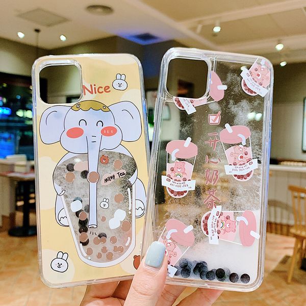 cute cartoon quicksand drinking pearl milk tea phone case for iphone 11 x xs max xr 6 7 8plus dynamic liquid elephant soft cover
cute cartoon quicksand drinking pearl milk tea phone case for iphone 11 x xs max xr 6 7 8plus dynamic liquid elephant soft cover