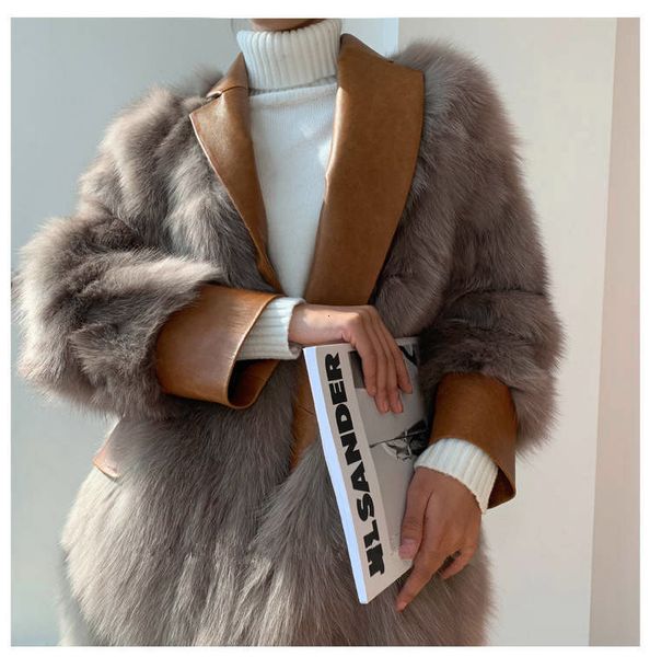 faux new 2021 jackets patchwork fashion overcoat luxury style fox fur coat women h yio5, Black
faux new 2021 jackets patchwork fashion overcoat luxury style fox fur coat women h yio5, Black
