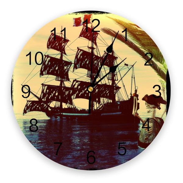 pirate ship wall clock home decor bedroom silent oclock watch wall digital clock for kids rooms
pirate ship wall clock home decor bedroom silent oclock watch wall digital clock for kids rooms