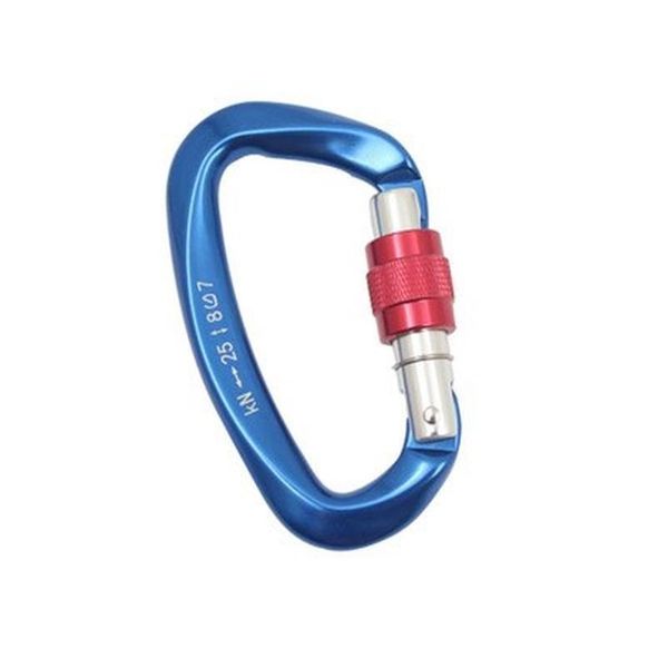 1pc 25kn mountaineering caving rock climbing carabiner d shaped safety master screw lock buckle escalade eq jlljdv
1pc 25kn mountaineering caving rock climbing carabiner d shaped safety master screw lock buckle escalade eq jlljdv