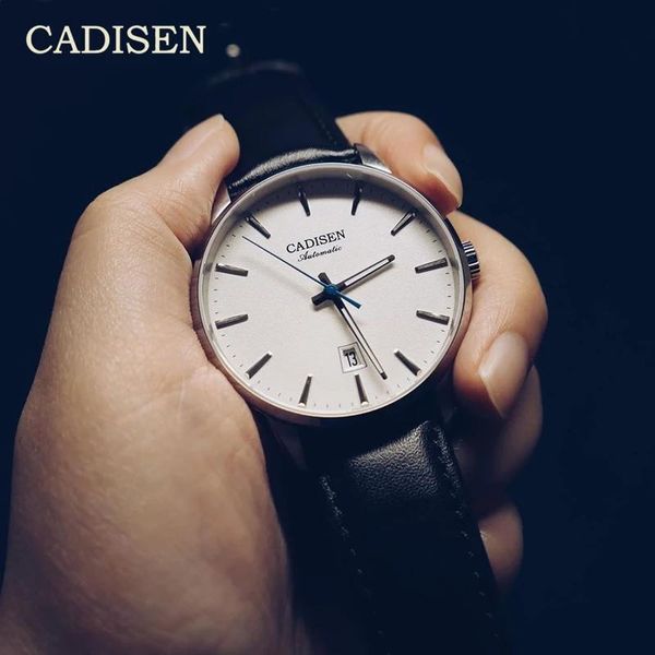 wristwatches cadisen 8173 japan nh35a movt mechanical watches luxury sapphire watch man casual business leather wristwatch relogio 5bar cloc, Slivery;brown
wristwatches cadisen 8173 japan nh35a movt mechanical watches luxury sapphire watch man casual business leather wristwatch relogio 5bar cloc, Slivery;brown
