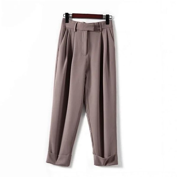 2021 new calas longas femininas de cor slida cintura alta simples senhora do escritrio hjd0, Black;white
2021 new calas longas femininas de cor slida cintura alta simples senhora do escritrio hjd0, Black;white