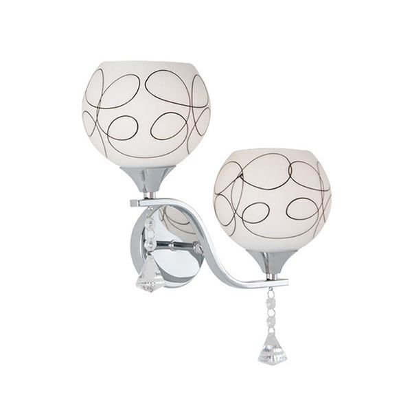 wall lamp creative single/double heads round ball modern minimalist crystal e27 light for bedroom corridor restaurant decor
wall lamp creative single/double heads round ball modern minimalist crystal e27 light for bedroom corridor restaurant decor