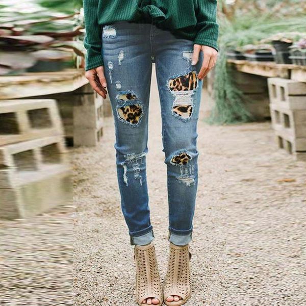 women's jeans leopard print high-waisted pockets trousers slim-fit -selling spring and summer personality trousers#g30, Blue
women's jeans leopard print high-waisted pockets trousers slim-fit -selling spring and summer personality trousers#g30, Blue