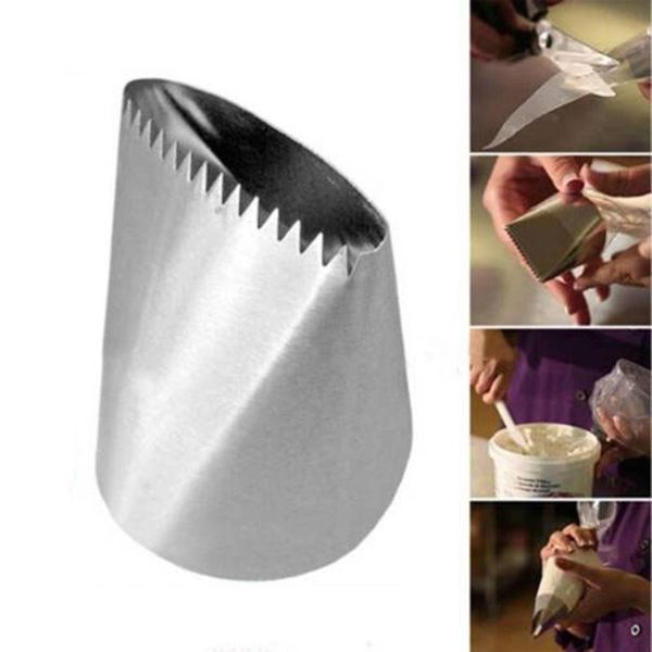 baking & pastry tools stainless steel sawtooth icing piping nozzle cream cake diy
baking & pastry tools stainless steel sawtooth icing piping nozzle cream cake diy