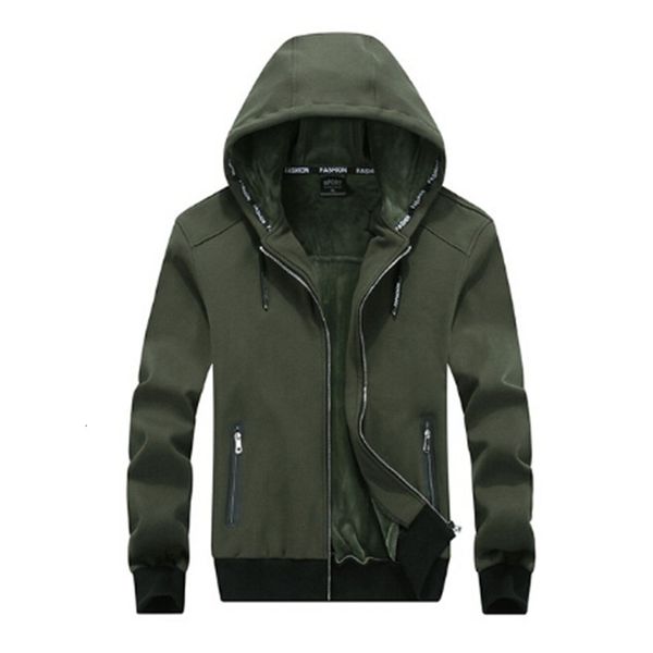 2021 winter men hooded with fat thickening cashmere hoodie size 7xl-8xl 84eh, Black