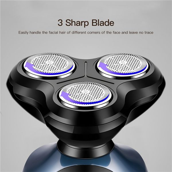 4 in 1 electric shaver beard razor shaving machine 3 blades nose hair trimmer clipper rechargeable facial cleaning brush for men
4 in 1 electric shaver beard razor shaving machine 3 blades nose hair trimmer clipper rechargeable facial cleaning brush for men