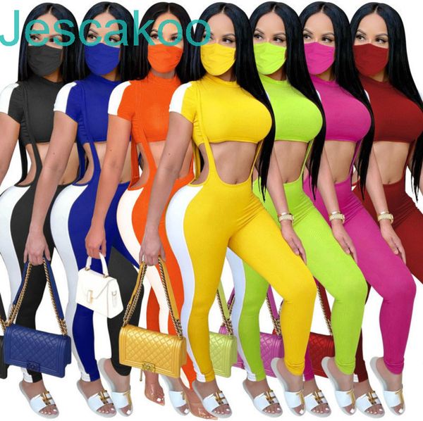 women tracksuit piece shorts set designer stripe short sleeve suspender trousers club tight long pants casual suit, Gray
women tracksuit piece shorts set designer stripe short sleeve suspender trousers club tight long pants casual suit, Gray