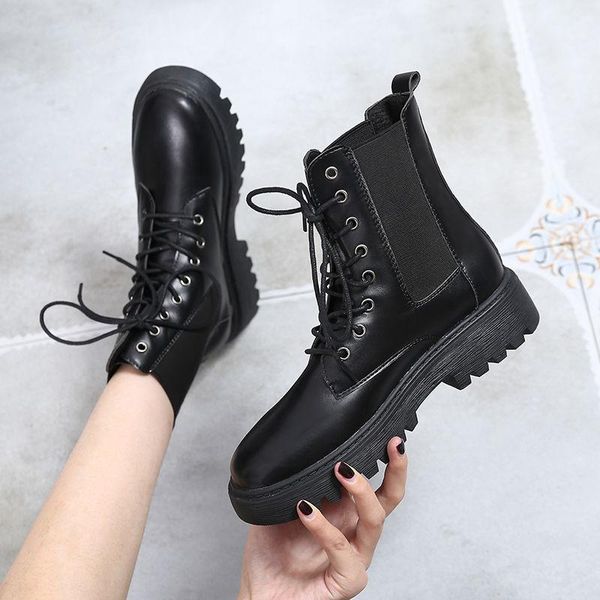 boots winter shoes women round toe flats black leather platform for snow 2021 botas mujer
boots winter shoes women round toe flats black leather platform for snow 2021 botas mujer
