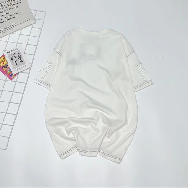 luxury tracksuits cotton 21s printed summer line new simple letter short sleeve t-shirt for lovers, Gray
luxury tracksuits cotton 21s printed summer line new simple letter short sleeve t-shirt for lovers, Gray