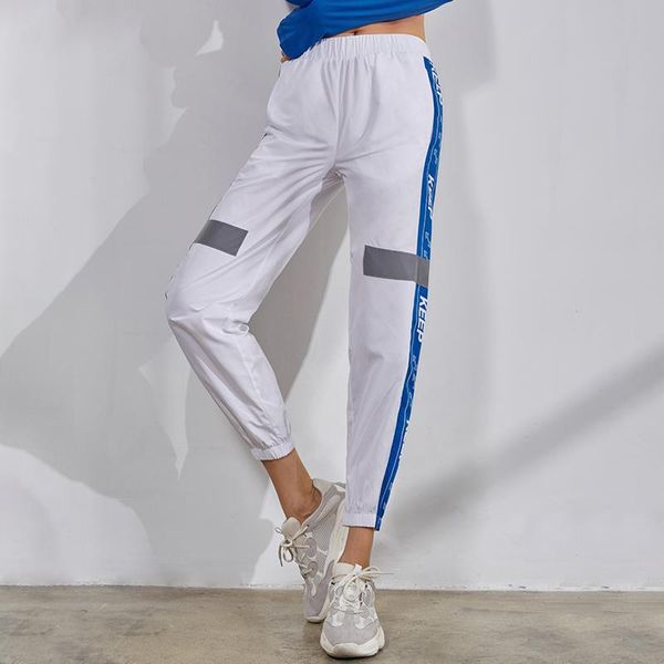 running pants women casual sports pockets loose version fitness trousers summer football workout sweatpants, Black;blue 
running pants women casual sports pockets loose version fitness trousers summer football workout sweatpants, Black;blue