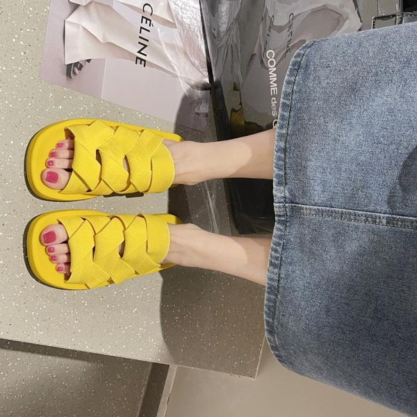 slippers 2021 fashion flat women weave slides sandal ladies mules outdoor beach lady shoes woman home female flip flops, Black
slippers 2021 fashion flat women weave slides sandal ladies mules outdoor beach lady shoes woman home female flip flops, Black