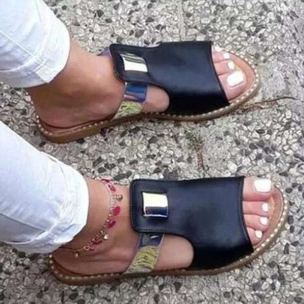 Casual shoes Large size sandals 2020 flat heel fish mouth -42 casual women's shoes G7P4, White
Casual shoes Large size sandals 2020 flat heel fish mouth -42 casual women's shoes G7P4, White