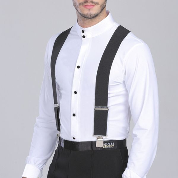 heavy duty big size work suspenders for men 5cm/2 inch wide x back with 4 strong clips adjustable elastic trouser braces straps, Black;white
heavy duty big size work suspenders for men 5cm/2 inch wide x back with 4 strong clips adjustable elastic trouser braces straps, Black;white