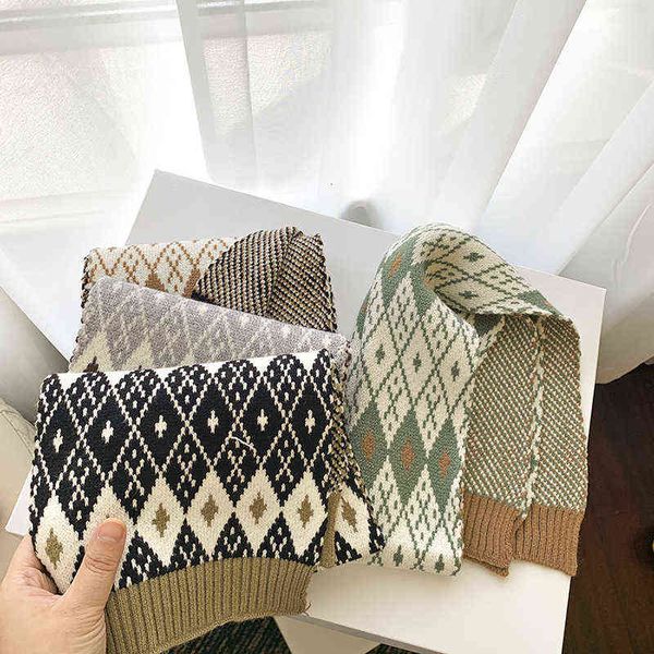 scarves korean fashion engle children's scarf men's and women's baby color matching geometric wool winter warm bib, Blue;gray
scarves korean fashion engle children's scarf men's and women's baby color matching geometric wool winter warm bib, Blue;gray