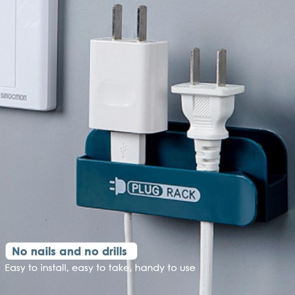 hooks & rails creative punch-power plug holder storage rack cordable mobile phone charging stand home wall wire clip
hooks & rails creative punch-power plug holder storage rack cordable mobile phone charging stand home wall wire clip