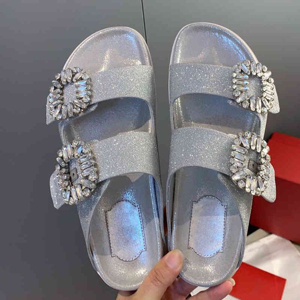 slide quality slippers women sandal shoes slides fashion genuine leather flash drill buckles cool effortlessly stylish slipper sandals, Black
slide quality slippers women sandal shoes slides fashion genuine leather flash drill buckles cool effortlessly stylish slipper sandals, Black