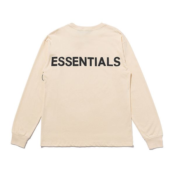 fog feel of god essentials reflective double line round neck long sleeve t-shirt, White;black
fog feel of god essentials reflective double line round neck long sleeve t-shirt, White;black