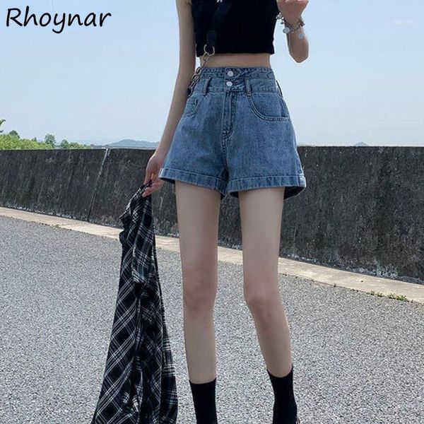 women's shorts women wide leg denim summer solid female high waist buttons do old retro trendy students trouser cool streetwear ins, White;black
women's shorts women wide leg denim summer solid female high waist buttons do old retro trendy students trouser cool streetwear ins, White;black