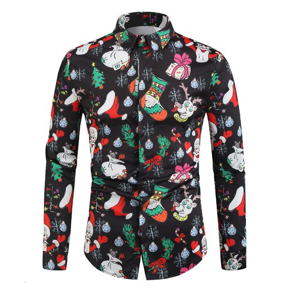 2021 new long sleeve regular fitted merry shirt fashion men casual fun christmas shirts streetwear 8y0x, White;black
2021 new long sleeve regular fitted merry shirt fashion men casual fun christmas shirts streetwear 8y0x, White;black