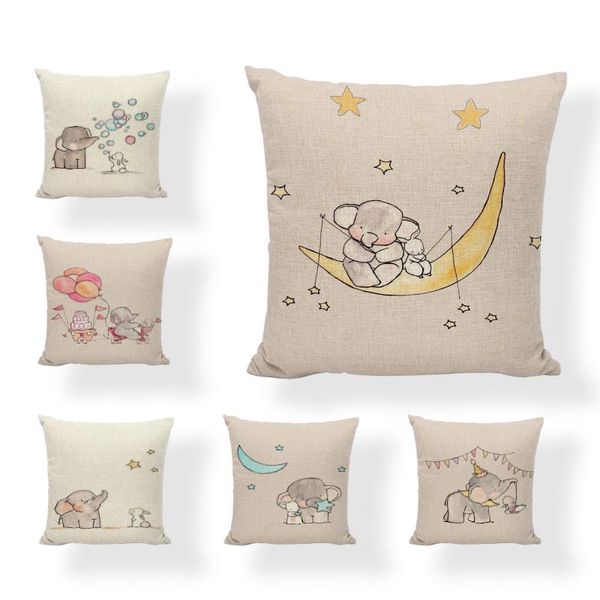 cushion/decorative pillow promotional cartoon animal pattern cushion set linen 45*45cm cute elephant simple style pillowcase furniture sofa
cushion/decorative pillow promotional cartoon animal pattern cushion set linen 45*45cm cute elephant simple style pillowcase furniture sofa