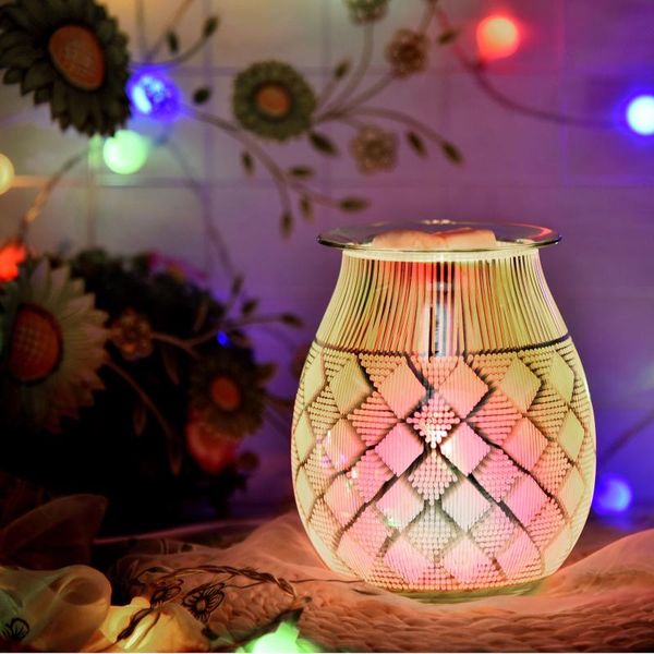 fragrance lamps us/eu/uk plug aroma electric wax melt incense burner 3d lamp night light art diffuser warmer
fragrance lamps us/eu/uk plug aroma electric wax melt incense burner 3d lamp night light art diffuser warmer