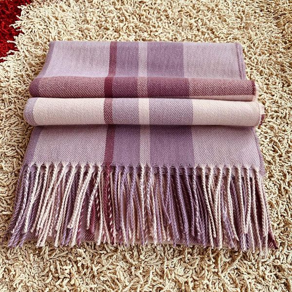 New Warm Temperament Plaid Scarf For Female Students In Winter Scarfs Shawl Poncho W33, Blue;gray
New Warm Temperament Plaid Scarf For Female Students In Winter Scarfs Shawl Poncho W33, Blue;gray