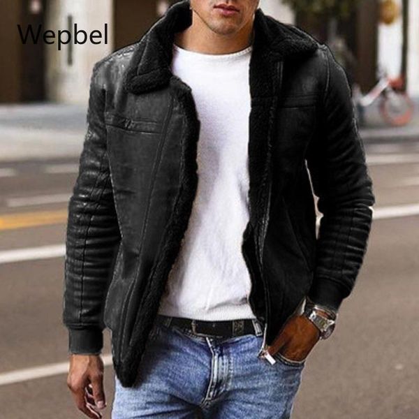 mandylandy lapel motorcycle faux leather jacket street style masculina men leather coats plus size faux fur fur short coat large, Black
mandylandy lapel motorcycle faux leather jacket street style masculina men leather coats plus size faux fur fur short coat large, Black