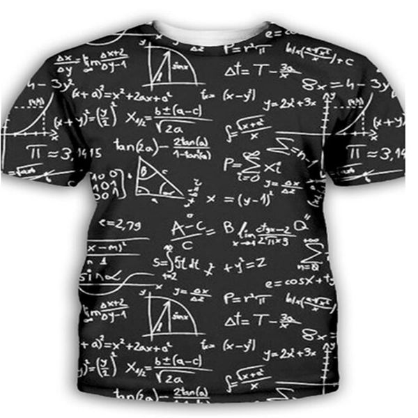 men's t-shirts 2021 summer men and women 3d physics formula math printing t-shirt casual fashion personality street clothing, White;black
men's t-shirts 2021 summer men and women 3d physics formula math printing t-shirt casual fashion personality street clothing, White;black