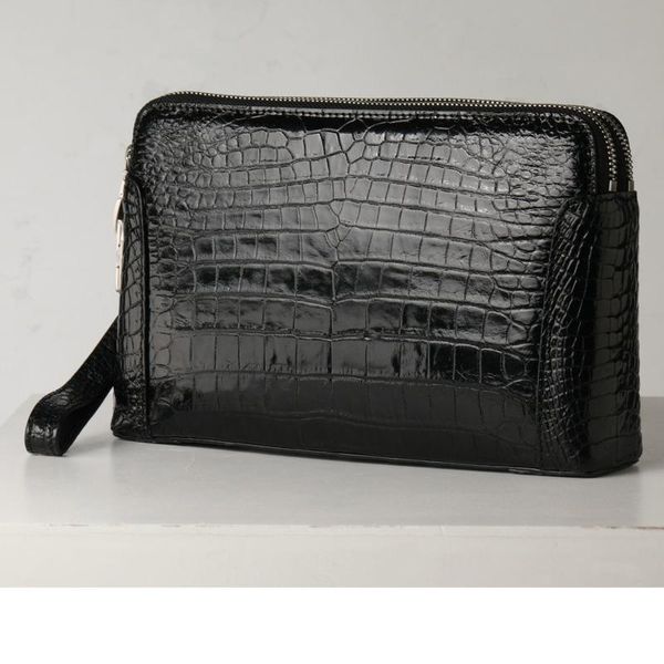 wallets alligator belly skin business men wallet genuine leather double pull zipper envelope bag fashion underarm, Red;black
wallets alligator belly skin business men wallet genuine leather double pull zipper envelope bag fashion underarm, Red;black